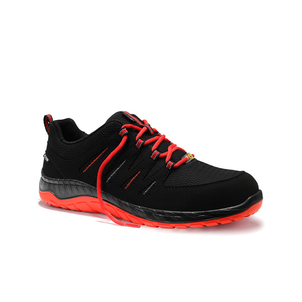Elten Maddox Black-Red Low