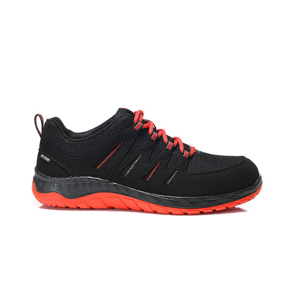 Elten Maddox Black-Red Low