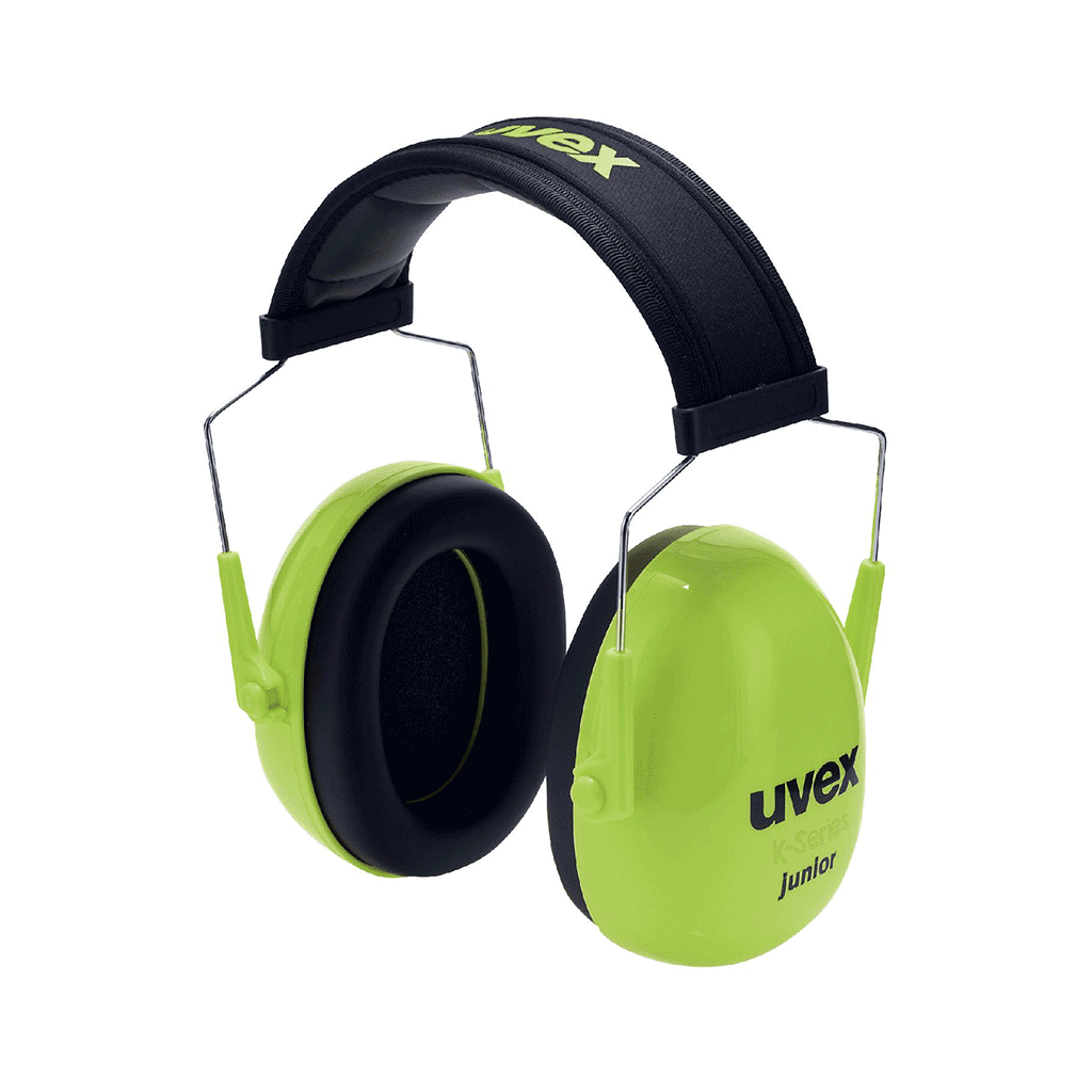 uvex K Junior Kapselgehörschutz lime SNR 29 dB