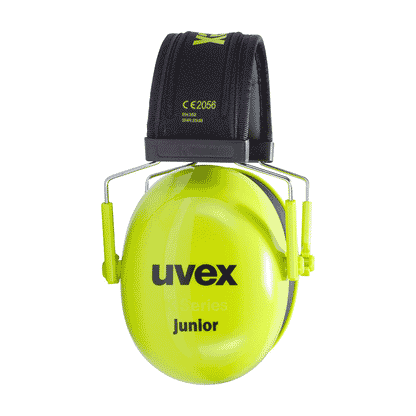 uvex K Junior Kapselgehörschutz lime SNR 29 dB