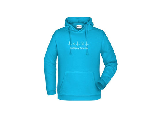 Herren Hoody - turquoise