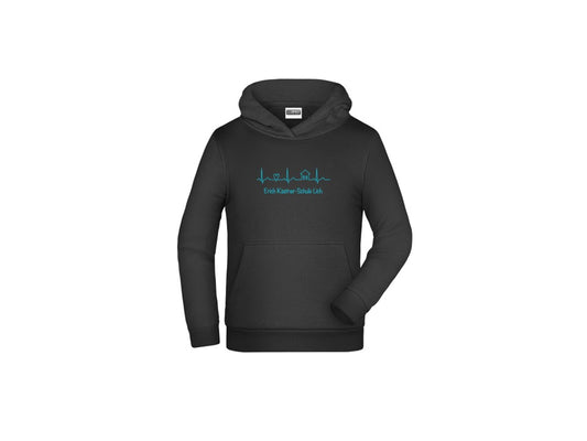 Kinder Hoody - schwarz