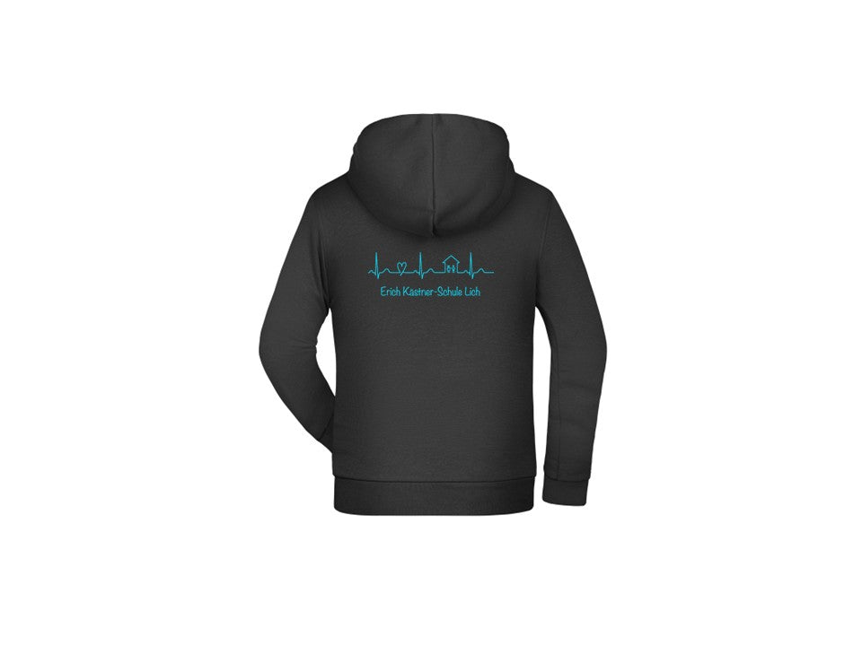 Kinder Hoody - schwarz