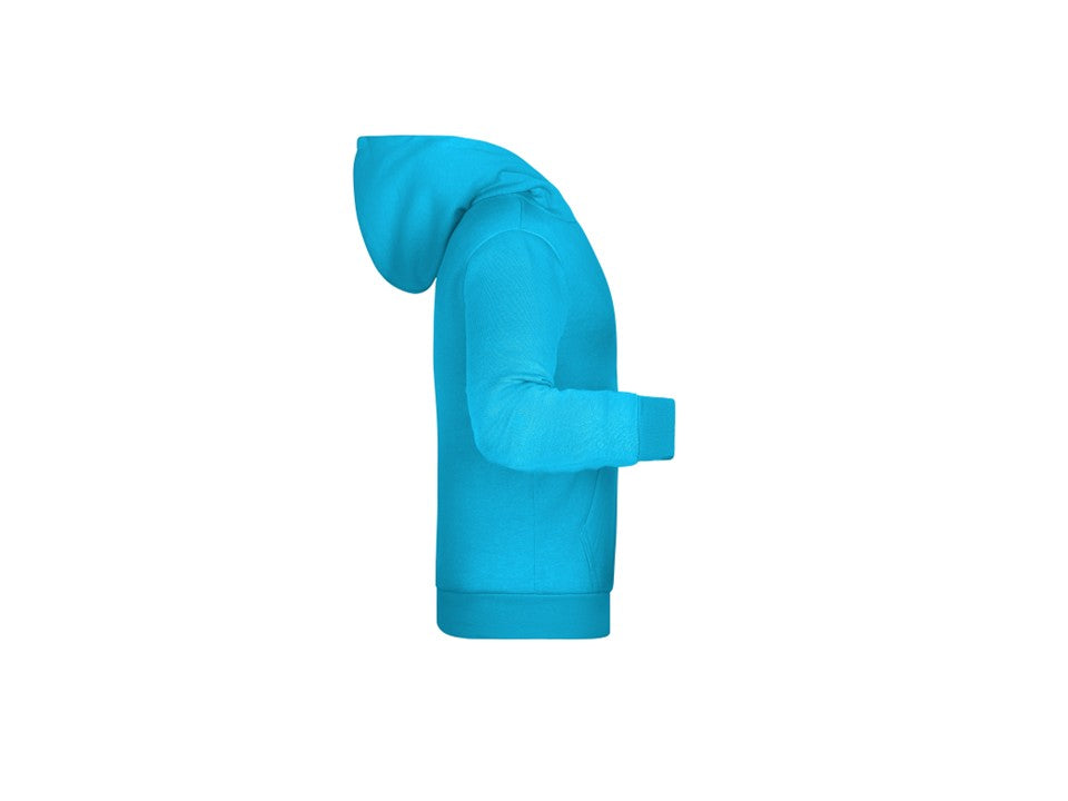 Kinder Hoody - turquoise