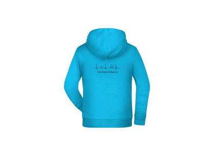 Kinder Hoody - turquoise