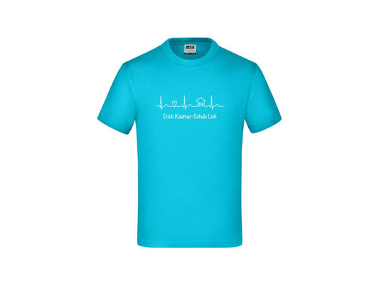 Kinder T-Shirt - turquoise